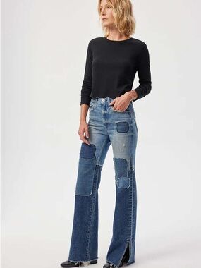 AMO Patchwork Yesterday Jane Jeans